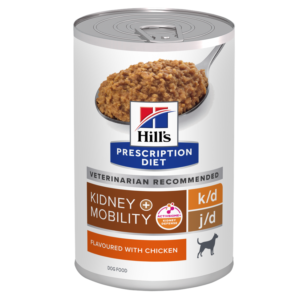 Влажный диетический корм Hill's Prescription Diet k/d + Mobility для собак всех пород для поддержани