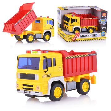 Грузовик Самосвал Builder 1:20 свет/звук