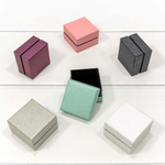Коробка Ювелирная 5х5х3.5 см Набор 6 шт "Люкс" (Микс)
