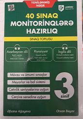 40 sınaq monitorinqlərə hazırlıq 3-cü sinif