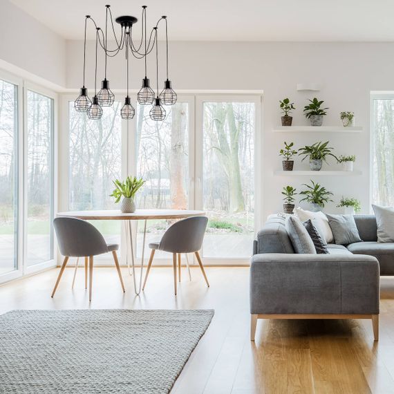 Подвесная люстра Arte Lamp A1109SP-7BK