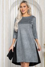 Платье Леди Элегант (серебро) П12208-10 LT Collection (Акция)