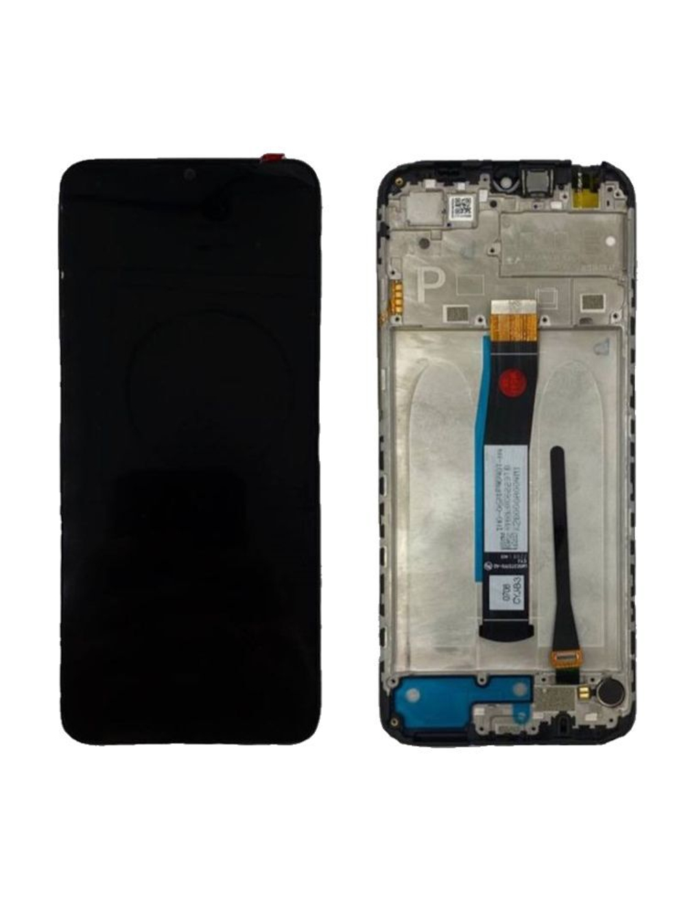 Дисплей для Xiaomi Poco C40 (220333QPG) с тачскрином и рамкой Черный - OR