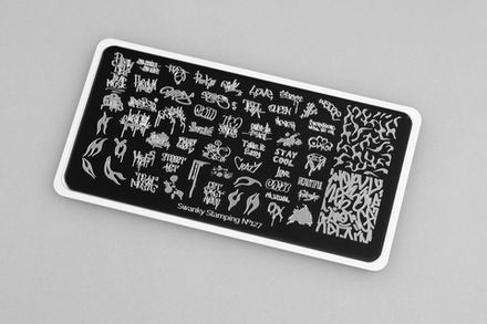 Swanky Stamping Пластина для стемпинга 127