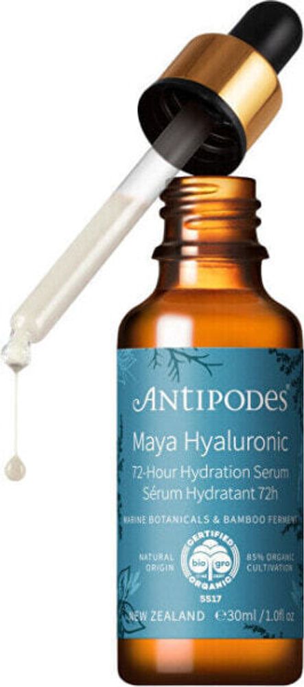 Сыворотки, ампулы и масла Skin serum with hyaluronic acid Maya Hyaluronic (72-Hour Hydration Serum) 30 ml