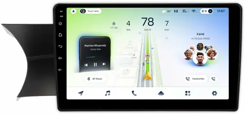 Магнитола для Mercedes-Benz C-класс W204 2011-2014 NTG 4.5/4.7 - Teyes CC4L монитор 9" IPS, Android 14, Быстрая, Snapdragon 662, CarPlay, 4G SIM-слот