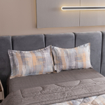 Комплект постельного белья Сатин с Одеялом 100% хлопок 160x80 на резинке OBR154