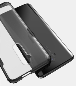 Чехол на OnePlus 7T Pro прозрачный корпус, серия Ultra Hybrid от Caseport