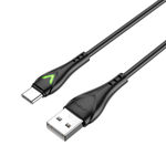 Кабель Borofone BX65 USB-Type-C 3A 1м TPE Black