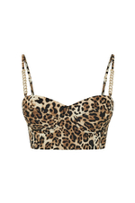 Crop-top "Wild Cat" Leopard