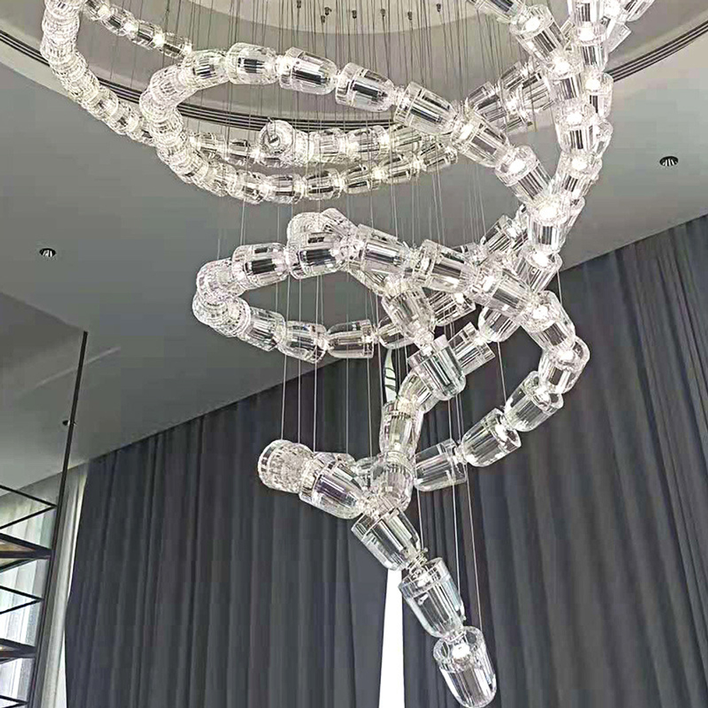 Подвесной дизайнерский светильник  Swarovski Chandelier by Studio Bouroullec Creates