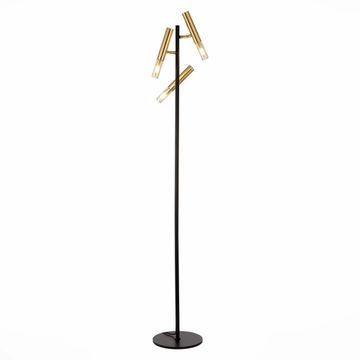 Торшер 3*G9 SL1236.405.03 чёрный/золотистый Eclip ST-Luce