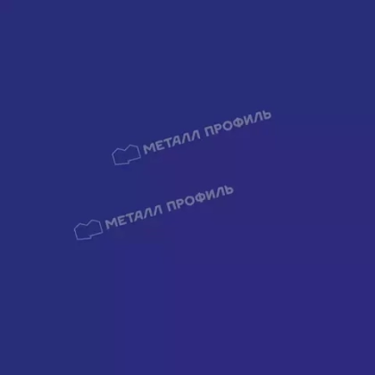 Плоский лист 1250мм (ПЭП-01-5002-0,45) ультрамарин