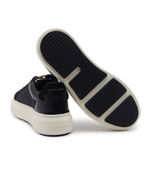 Кожаные кроссовки t monogram ladybug TORY BURCH - черный(153015)