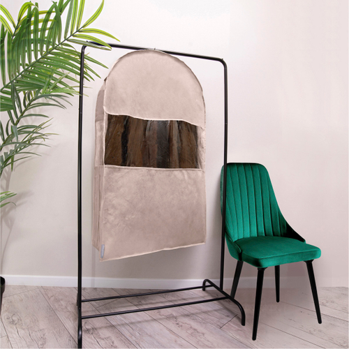 Чехол для шуб 100х60х18. Антимолевый