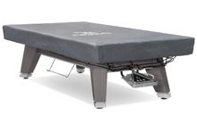 Бильярдный стол для пула "Rasson Acurra" 9 футов (серый, сланец 25 мм) в комплекте с плитой, аксессуары и сукно