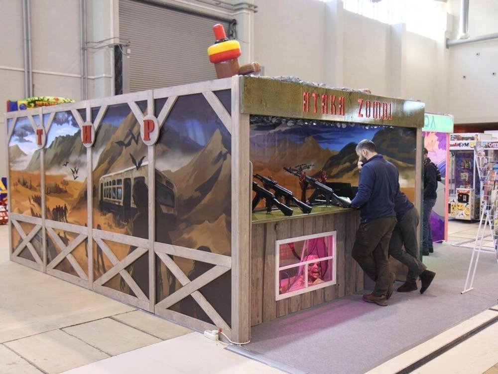Страйкбольный тир "Атака Зомби"