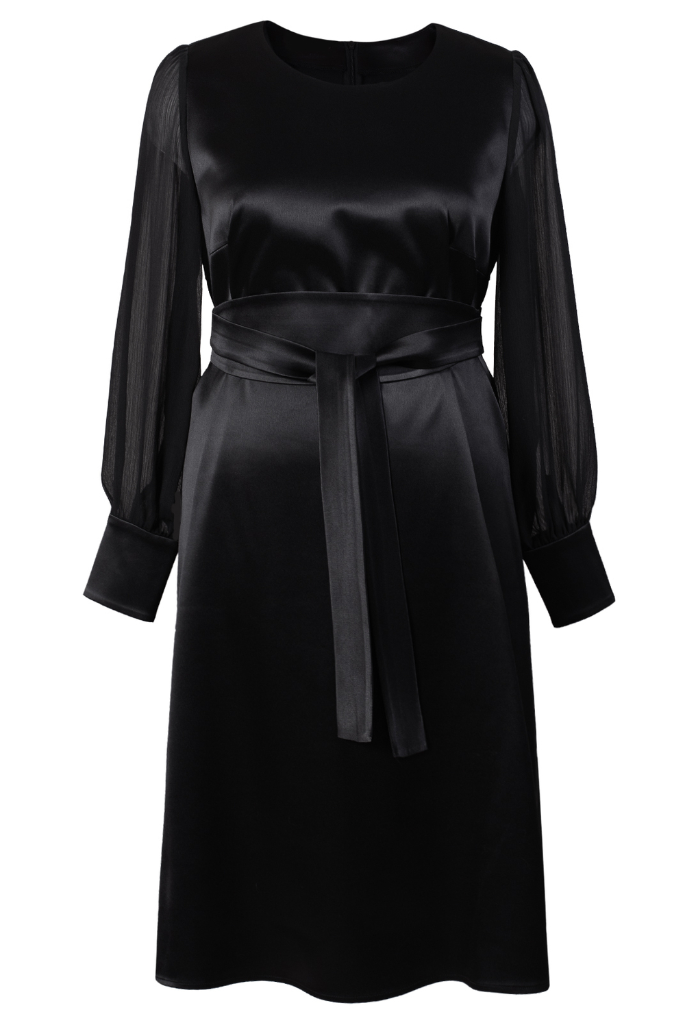 Платье женское 4539зпа, черный #347Ч054539зпа