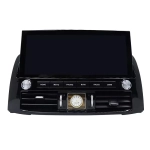 Магнитола для Toyota Land Cruiser Prado 120, Lexus GX470 (экран климата внизу) - Carmedia ZH-T1214L монитор 12.3" на Android 10, 6Гб+128Гб, CarPlay, 4G SIM-слот