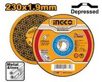 Круг отрезной 27 230х1.9х22 A 30 RBF Metal INGCO MCD192302