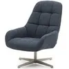 Крутящееся кресло Jaspe, синее