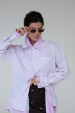 Рубашка двойная в полоску MOSS