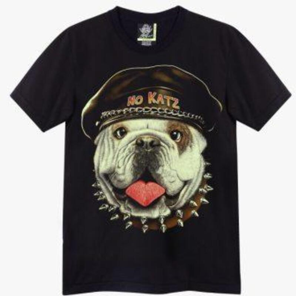 Футболка хлопок шелкография. GW116 No catz XL