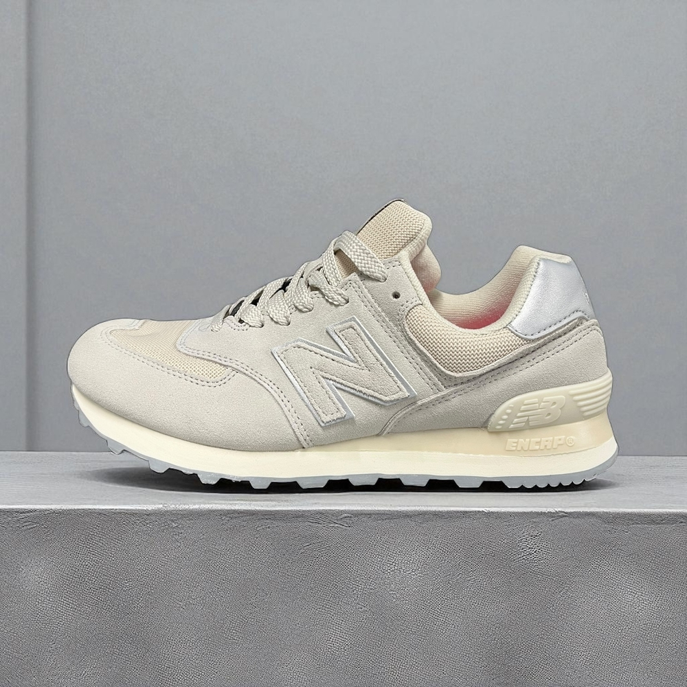 New Balance 574 • Ivory White