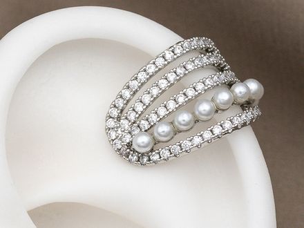 Кафф "My choice" 12,5мм, со стразами