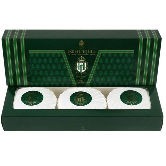 Мыло для рук и тела Truefitt&Hill West Indian Limes (3×150гр) 00027