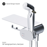 Смеситель, монтируемый в стену с гигиеническим душем AM.PM Like F0202600