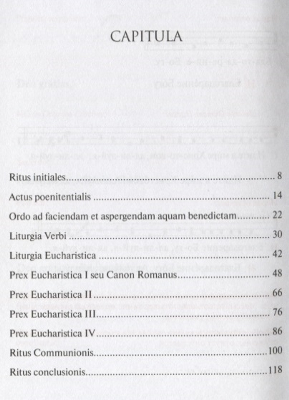 Чин Мессы. Ordo Missae