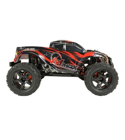 Радиоуправляемый монстр Remo Hobby MMAX PRO UPGRADE (красный) 4WD 2.4G 1/10 RTR