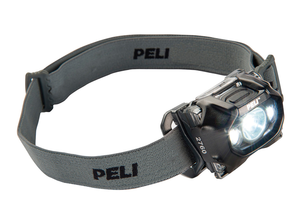 Налобный двухлучевой фонарь Pelican™ 2760, черный