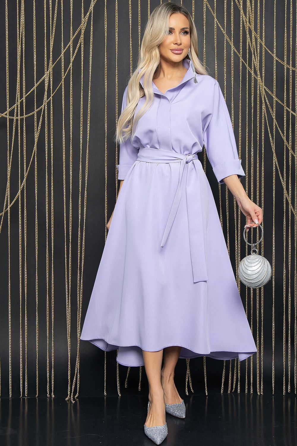 Платье Лорита (сиреневое) П12055 LT Collection