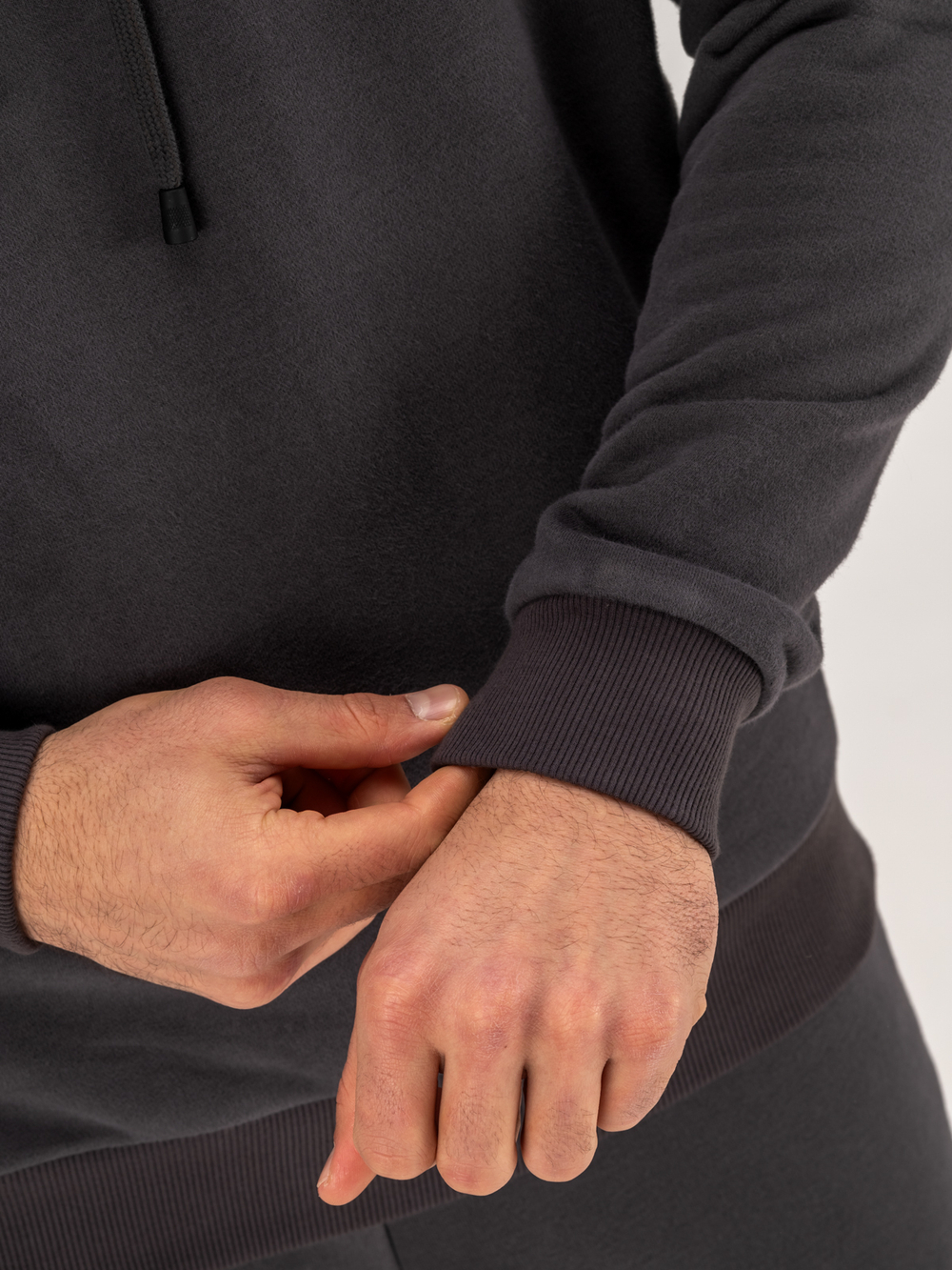 Костюм мужской спортивный (без начеса) Графит