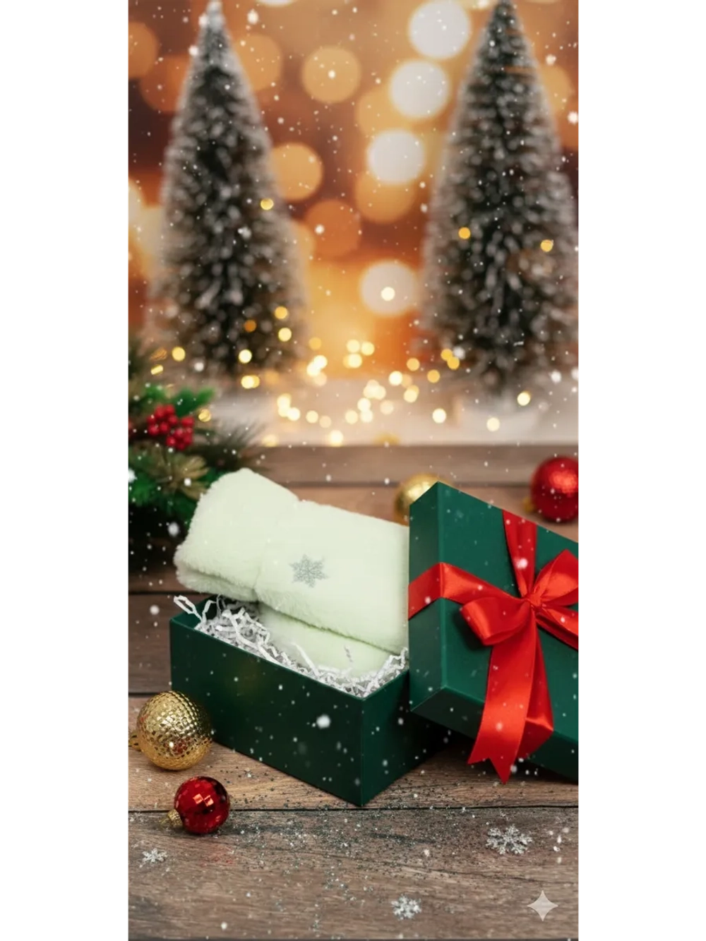 варежки зимние пушистые экомех