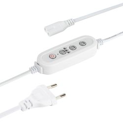 Таймер для светильника ЭРА FITO-LINETIME 2 pin (9/12/15 H) с проводом 1,5 м | Аксессуары для фито светильников