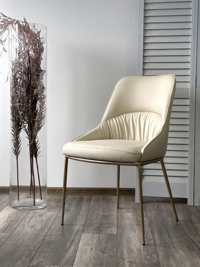 Стул ABRIOLA Milk Ti-02, PU / шампань
