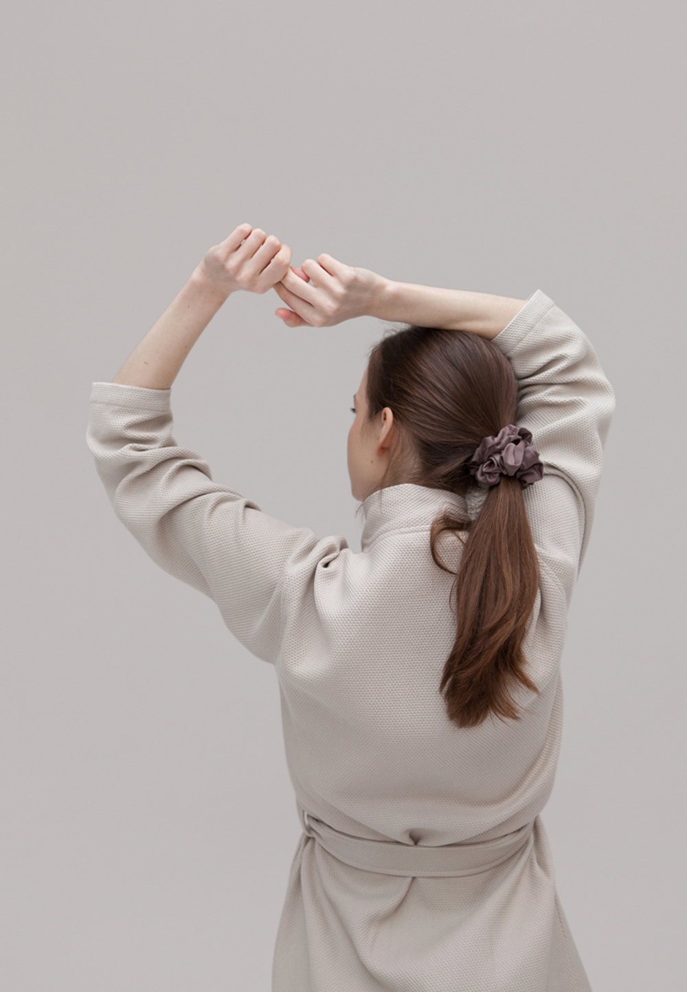 Резинка сатиновая для волос Luxberry в ассортименте