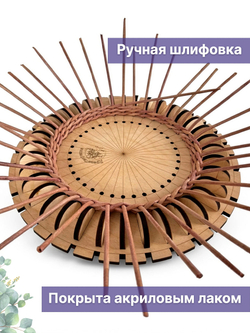 Шаблон для плетения венков из бумажной лозы 32 см