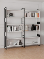 Стеллаж, 180х35х195, Бьерн, напольный, для книг, деревянный, в ванную и прихожую, для кухни, белый, La Redoute