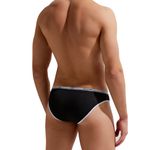 Мужские трусы слипы черные GAUVINE 2005