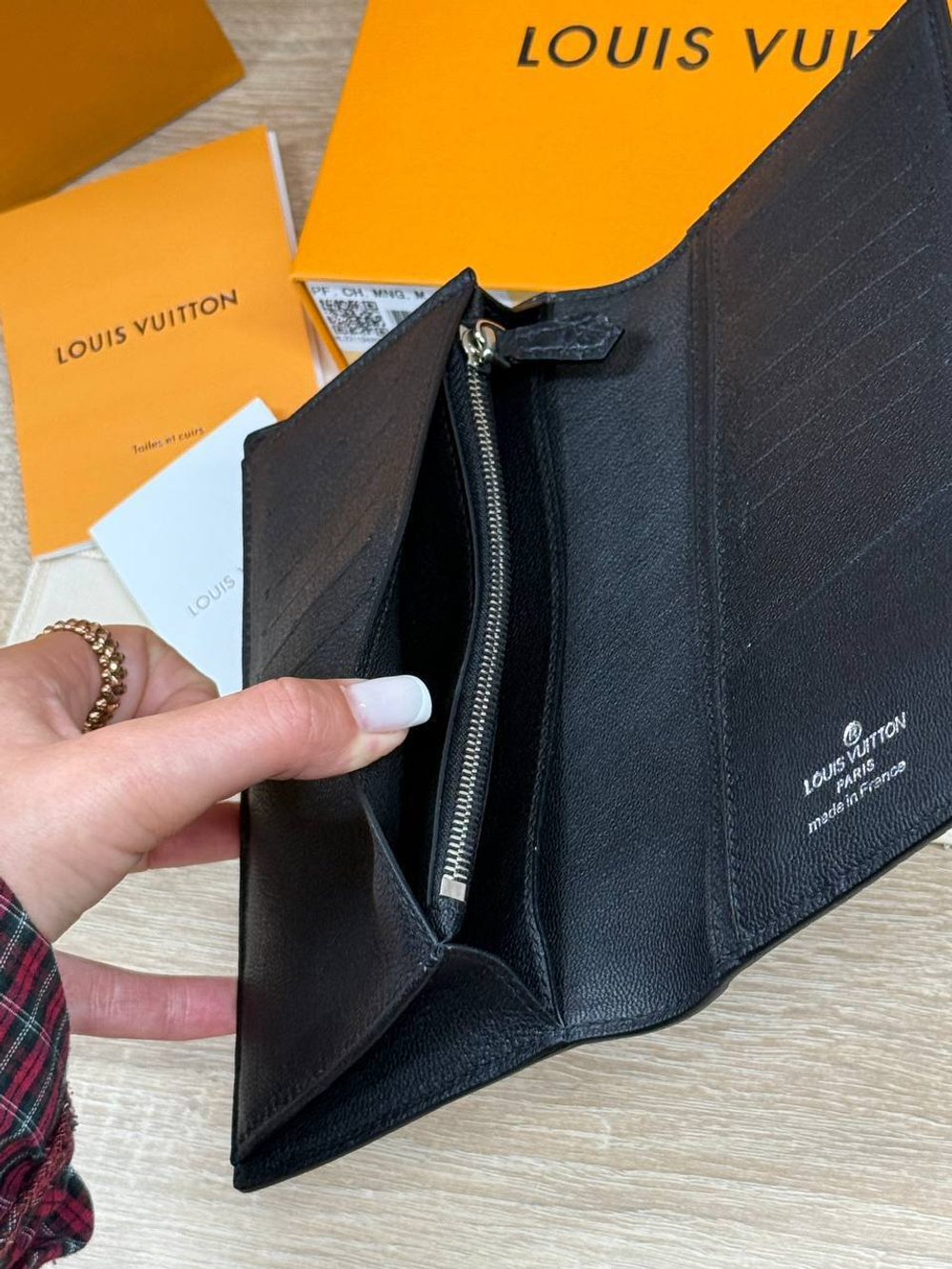 Кошелек Hermes из кожи крокодила