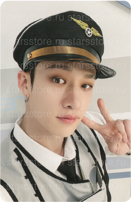 Фотокарта Bang Chan Stray Kids Pilot 3D Fanmeeting MD Online POB