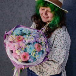 106. Дофаминовый букет в пастельных оттенках