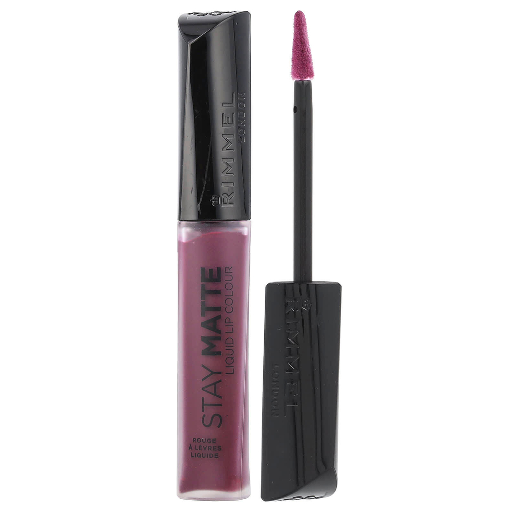 Rimmel London, Stay Matte, жидкая помада, 800 Midnight, 6,5 мл (0,21 жидк. унц.)