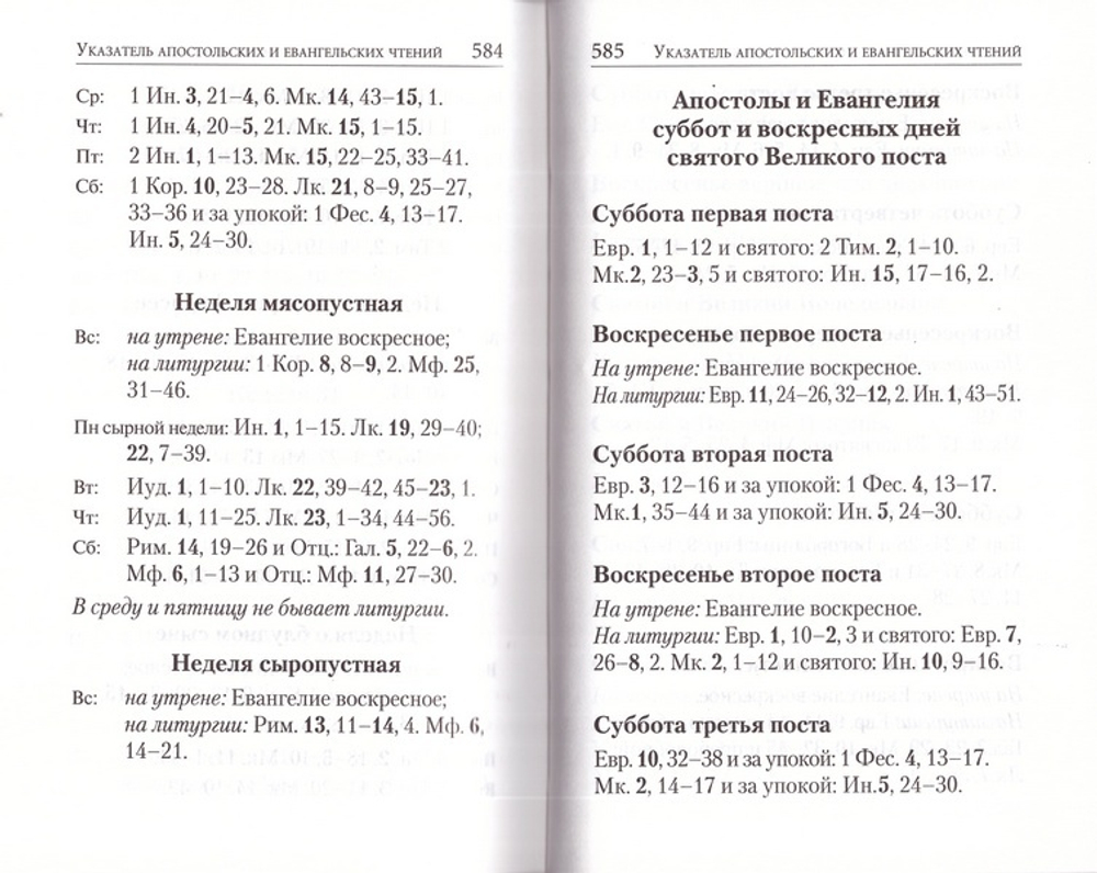 Святое Евангелие с выделенными словами Спасителя