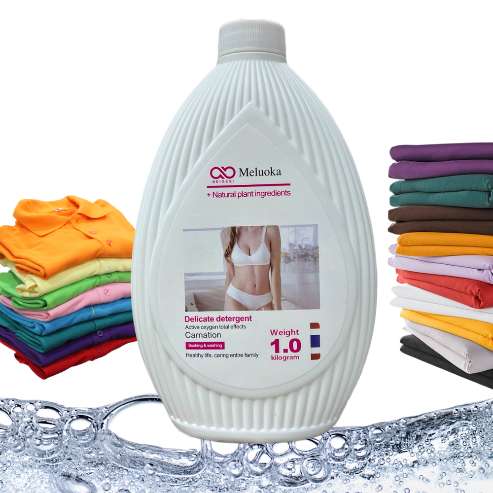 Гель для ручной стирки Meluoka Delicate detergent Carnation Деликатный Гвоздика 1 л