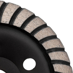 Чашка алмазная по бетону 125х22,2 мм Турбо PRO Trio-Diamond